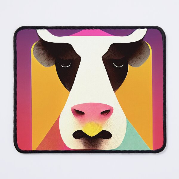 Item preview, Happy cow designed and sold by FlatLandPrints.