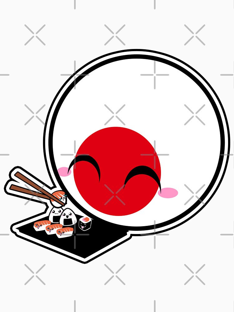 Japanball - Sushi - Polandball Countryball by poland-ball