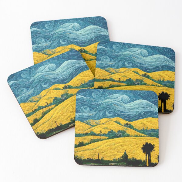 Aperçu de l'œuvre Illustrations inspirées de Vincent van Gogh créée et vendue par VISIONARTIST.