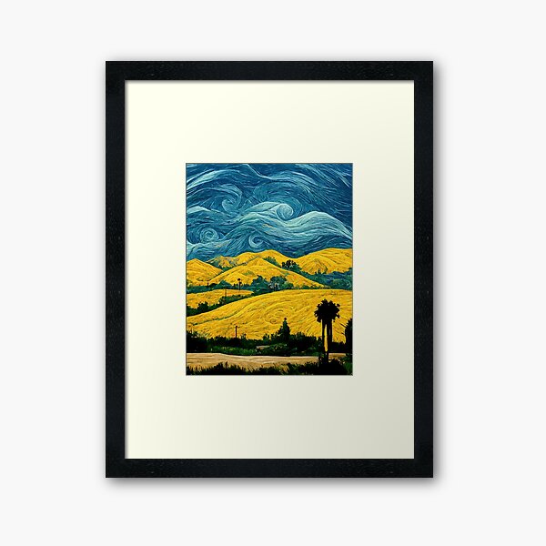 Aperçu de l'œuvre Illustrations inspirées de Vincent van Gogh créée et vendue par VISIONARTIST.