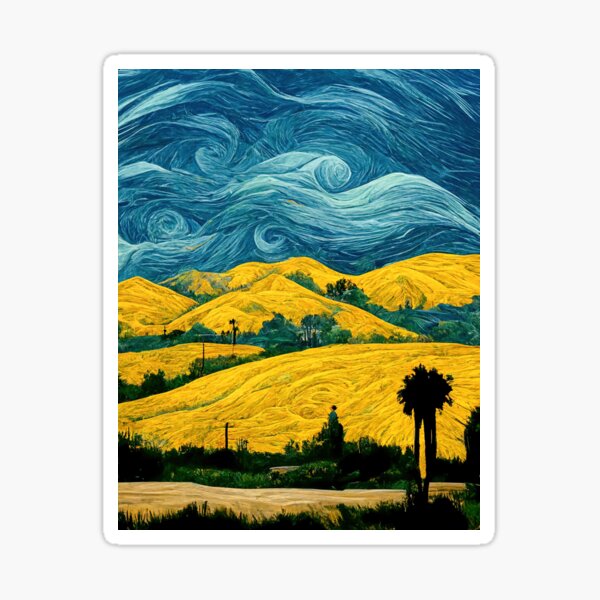 Vista previa del artículo con la obra «Ilustraciones inspiradas en Vincent van Gogh», diseñado y vendido por VISIONARTIST.