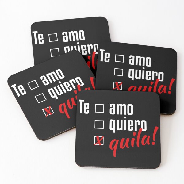 Item preview, Te Amo, Te Quiero, TEQUILA! designed and sold by thestarshop00.
