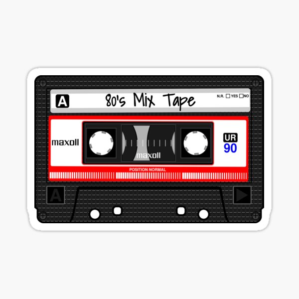80's Mix Tape Sticker