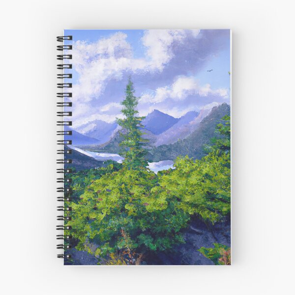 Item preview, A Serene Mountain Range designed and sold by rayhanzo18.