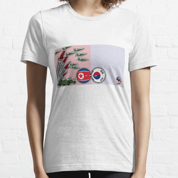 DPKR Koreaball conflict with USAball | Polandball Countryball Essential T-Shirt