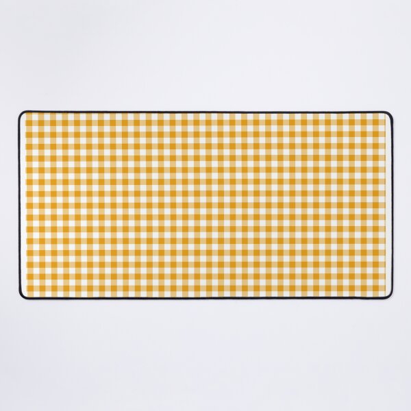 Item preview, Mustard Yellow Gingham Pattern - Christmas Gingham designed and sold by sorbetedelimon.
