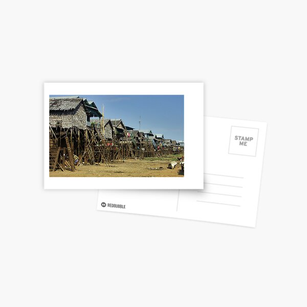 Fisherman Village - Cambodia Carte postale