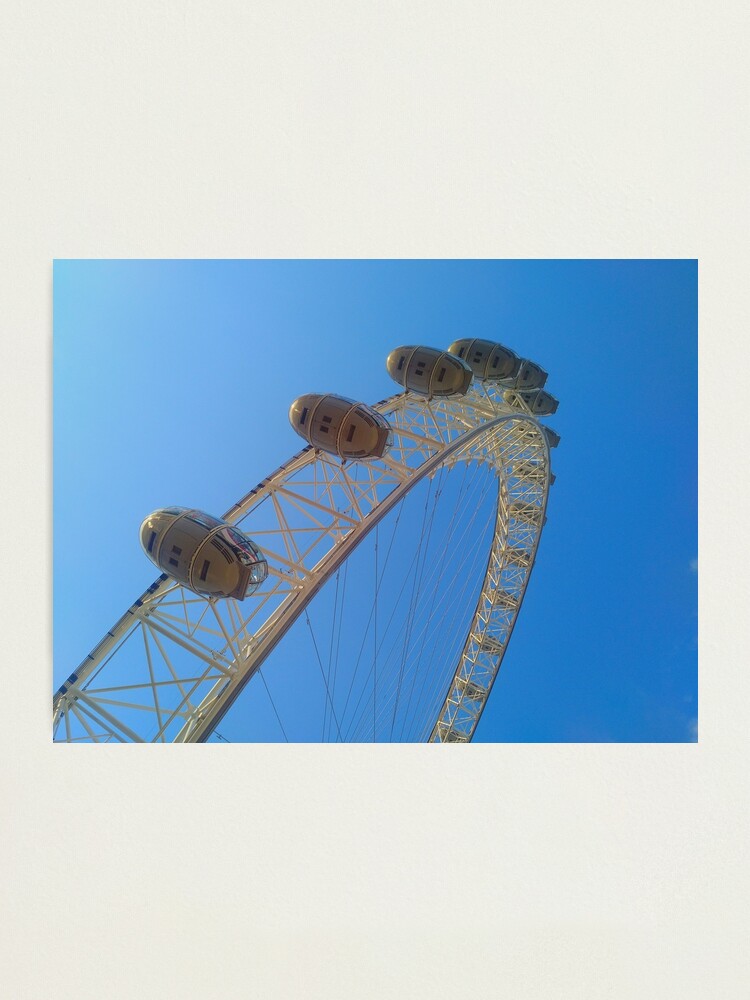 Thumbnail 2 of 3, Photographic Print, The London Eye designed and sold by TalBright.