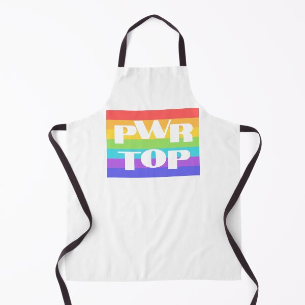 Item preview, WOOFZ® Rainbow Gay Pride Flag PWR TOP designed and sold by woofz.