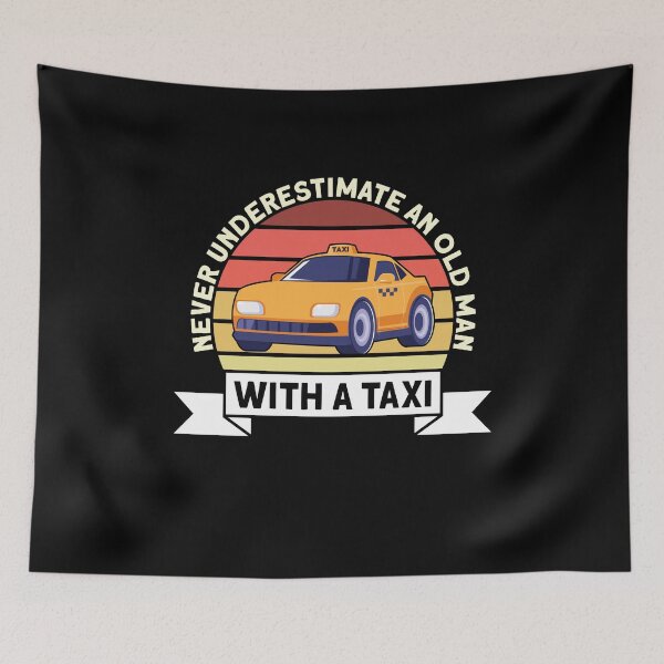 Item preview, Old Man With A Taxi Taxi Driver designed and sold by MooonTees.
