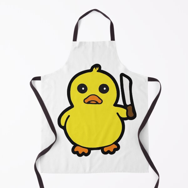 Item preview, Cute duck with knife drawing designed and sold by SINANSHOP.
