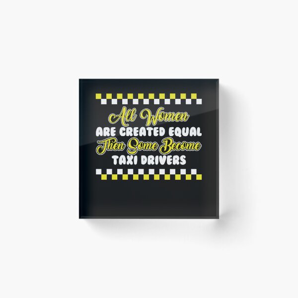 Item preview, All Woman Taxi Drivers Taxi Driver designed and sold by MooonTees.