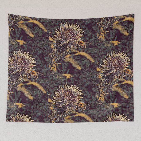 Item preview, The Wild Thistle - Art from the Floral Collection - spcreationsco22 designed and sold by SpCreationsCo22.