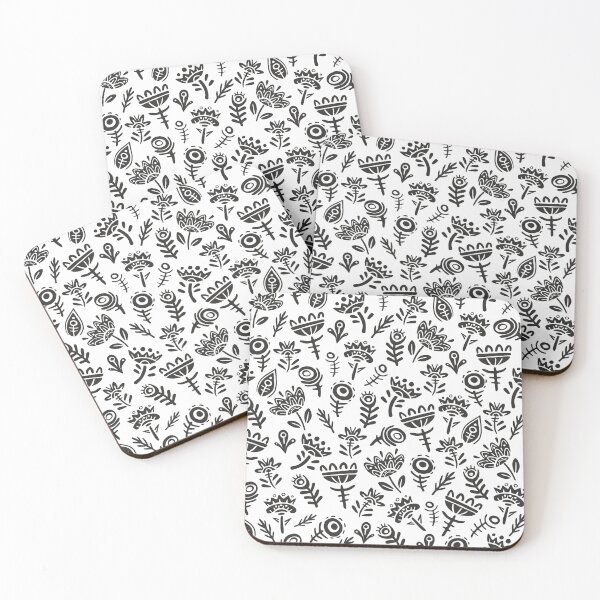 Item preview, Abstract Black & White Pattern designed and sold by sweary12.