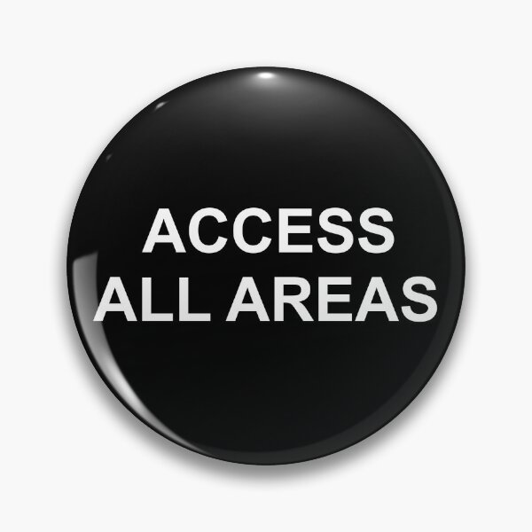 Item preview, ACCESS ALL AREAS designed and sold by KALEIDOSCOPE UK.