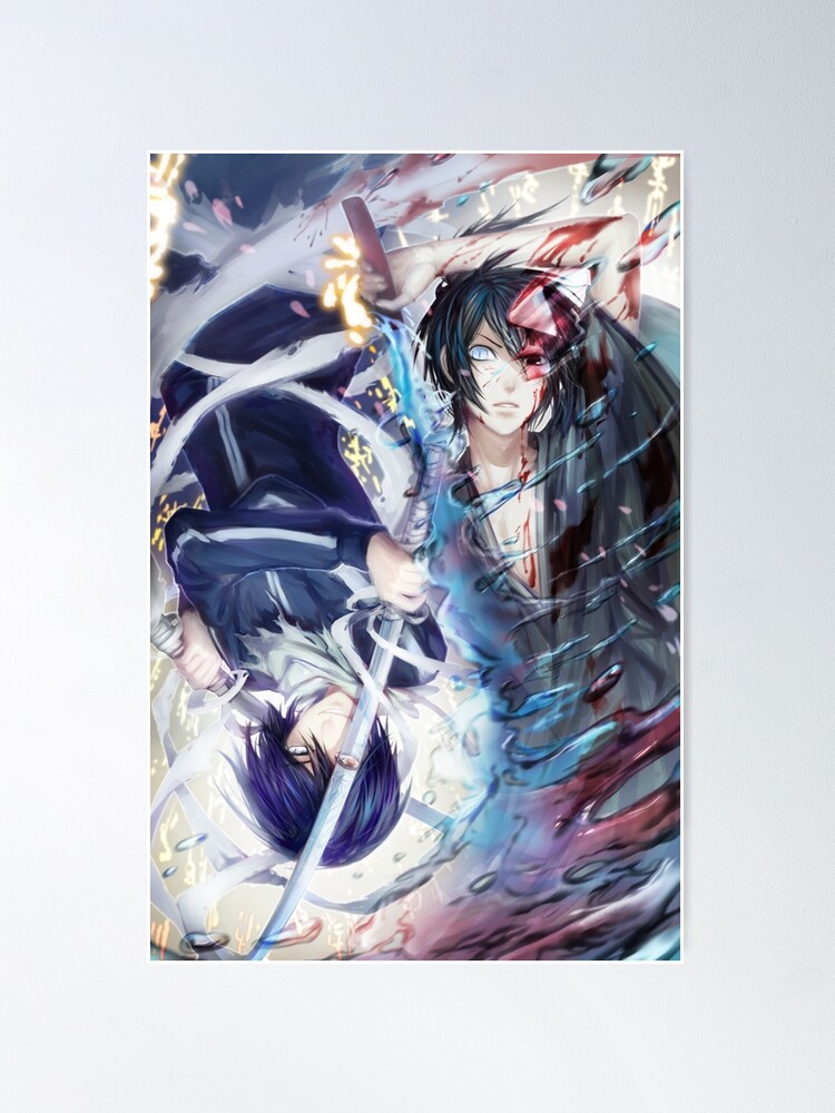 Anime Noragami Poster Yato Japanese Manga Aragoto Fabric