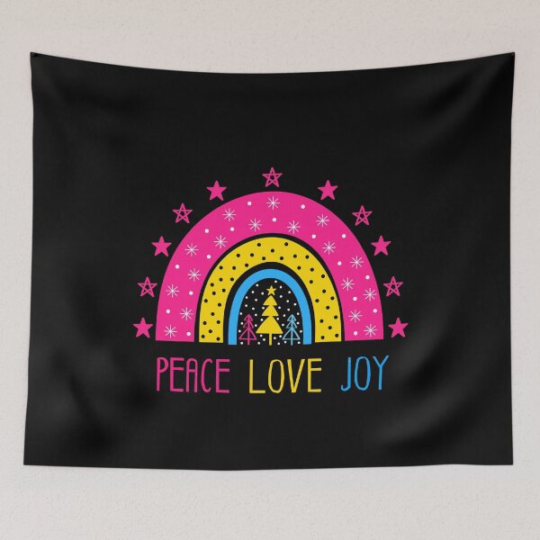 Item preview, Pansexual Christmas Rainbow designed and sold by koenluipaard.