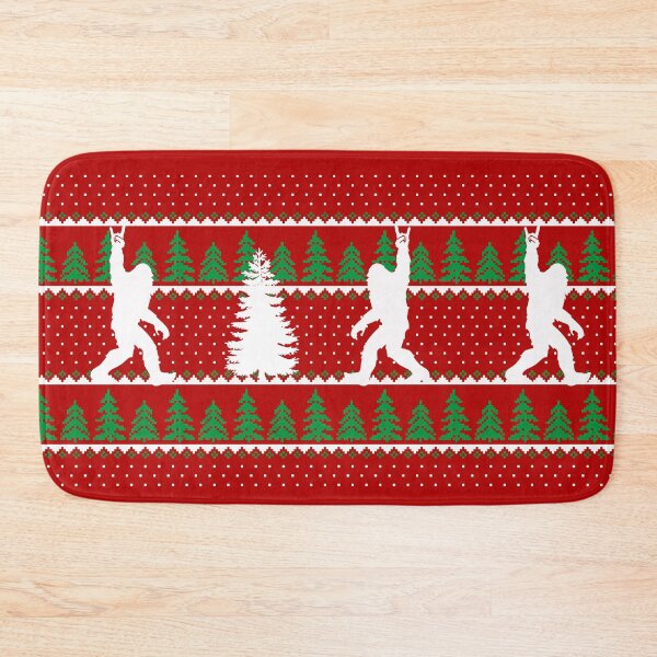 Item preview, Funny bigfoot ugly Christmas sweater designed and sold by Tanuja  Sharma.