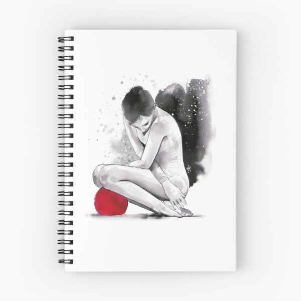 Item preview, Vintage Rhythmic Gymnastics designed and sold by Montse Martin Art.