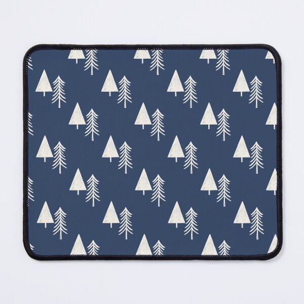 Item preview, Christmas Woodland Evergreen Blue designed and sold by susycosta.