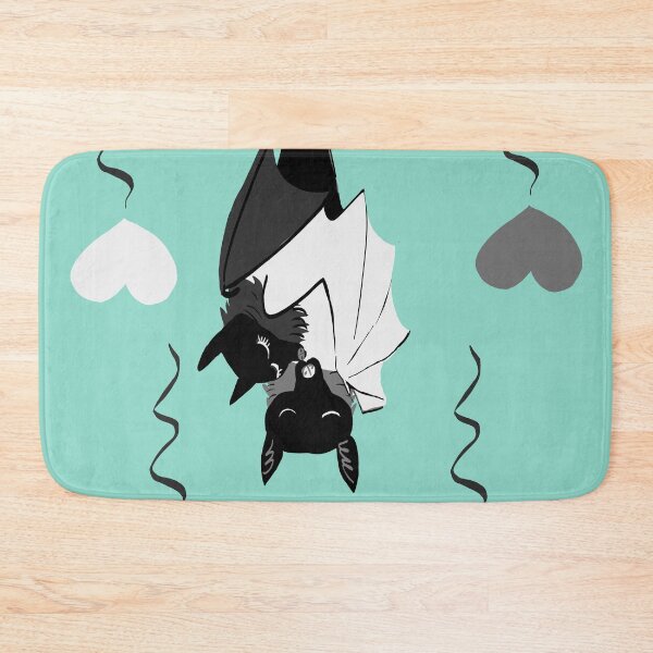 Item preview, Bat Hugs for a pink Halloween in mint  designed and sold by belettelepink.