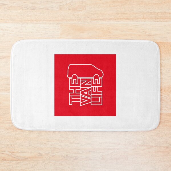 Item preview, The Van Life Logo : Red outline in box designed and sold by robnoble.
