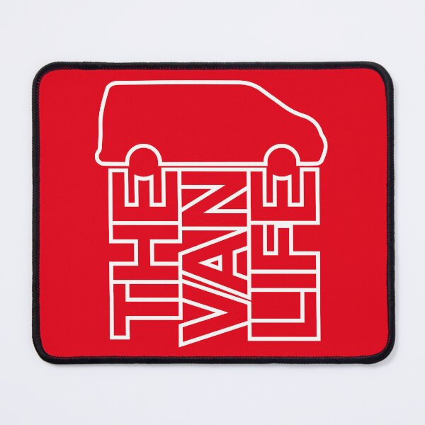 Item preview, The Van Life Logo : Red outline in box designed and sold by robnoble.