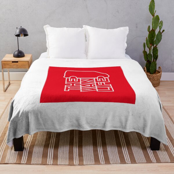 Item preview, The Van Life Logo : Red outline in box designed and sold by robnoble.