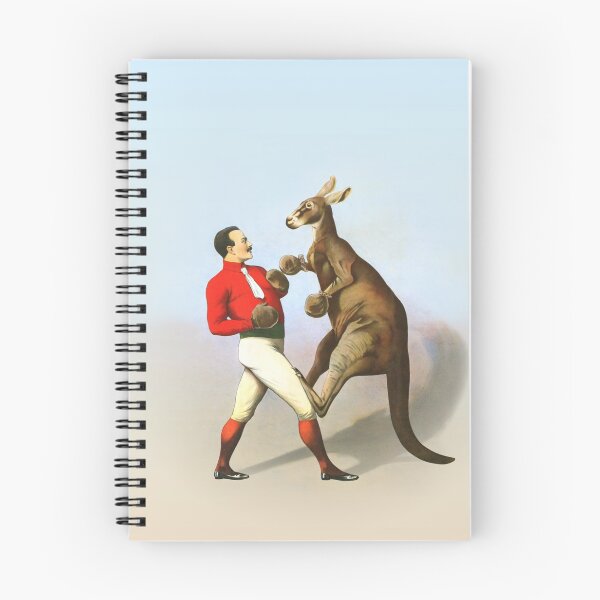 Item preview, Circus Series Boxing Kangaroo designed and sold by allovervintage.