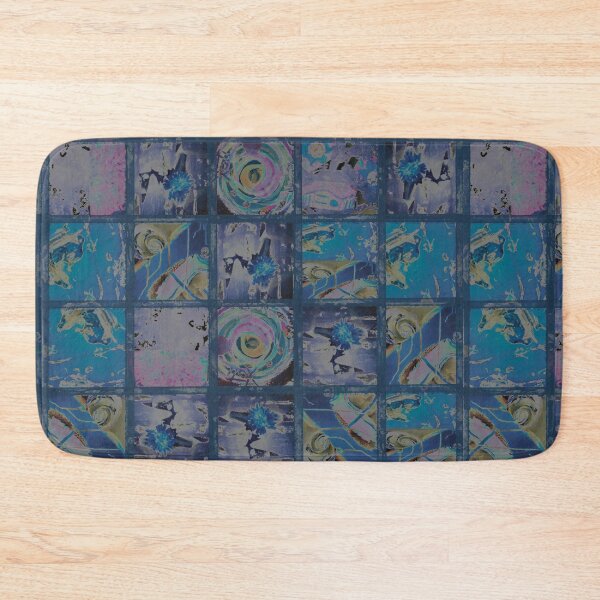 Item preview, Patchwork Pattern Abstract Art Colors of December  designed and sold by Svetlana  Horvat.
