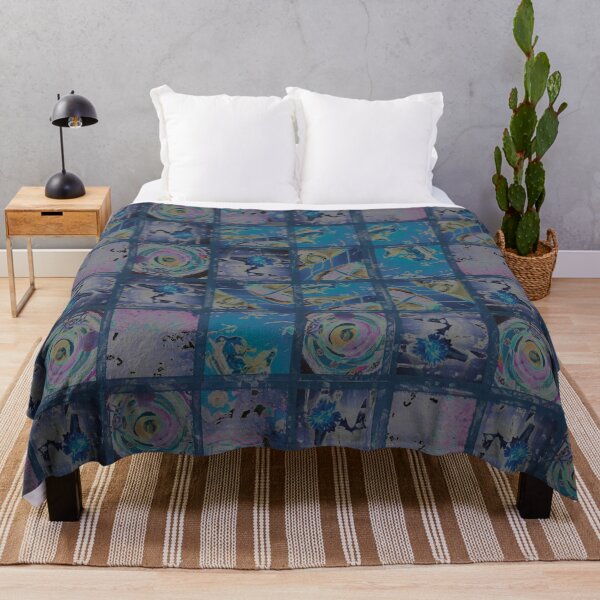 Item preview, Patchwork Pattern Abstract Art Colors of December  designed and sold by Svetlana  Horvat.