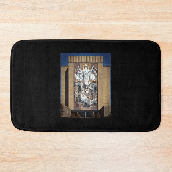 Item preview, notre dames touchdown jesus mountain dreams designed and sold by gabaraysupm.
