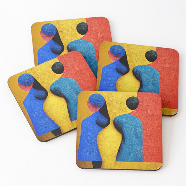 Item preview, Two in Red, Yellow & Blue designed and sold by GambiJoop.