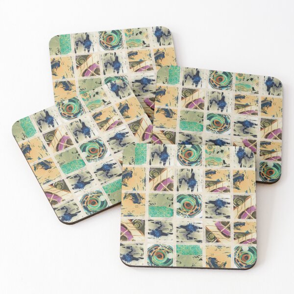 Item preview, Patchwork Pattern Abstract Art Retro Vintage edition   designed and sold by Svetlana  Horvat.