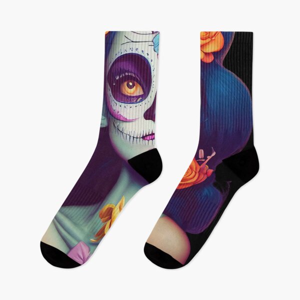 Item preview, Dia de los Muertos Woman - Day of the Dead Woman designed and sold by Juliascutecornr.