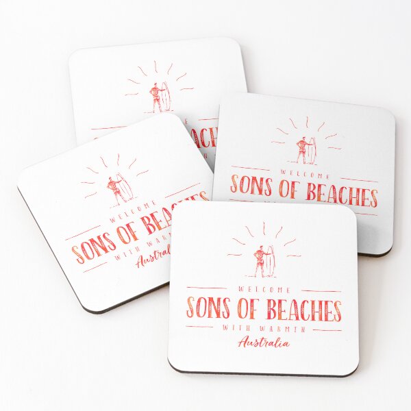 Item preview, WELCOME, SONS OF BEACHES. WITH WARMTH, AUSTRALIA designed and sold by fullyballed.