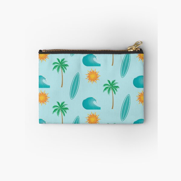 Item preview, Palm Tree, Sun, Ocean Wave and Surfboard Summer Beach Pack designed and sold by ReverieDaze.