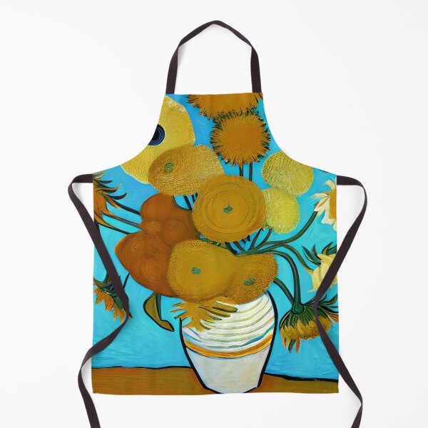 Item preview, Van Gogh Inspired - Vintage Yellow Sunflowers designed and sold by meggydesigns.