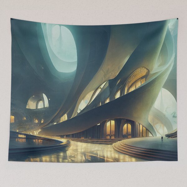 Item preview, The Halls of Asgard designed and sold by OccultDreams.