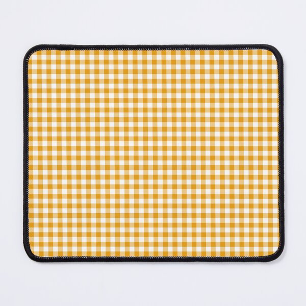 Item preview, Mustard Yellow Gingham Pattern - Christmas Gingham designed and sold by sorbetedelimon.