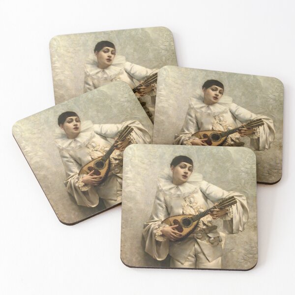 Item preview, Lêon Francois Comerre - Pierrot jouant de la mandoline designed and sold by Onodera.