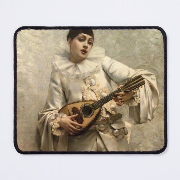 Item preview, Lêon Francois Comerre - Pierrot jouant de la mandoline designed and sold by Onodera.