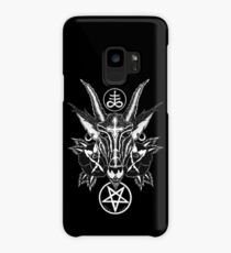 Baphoment and Satanic Symbols - Art By Kev G Case/Skin for Samsung Galaxy