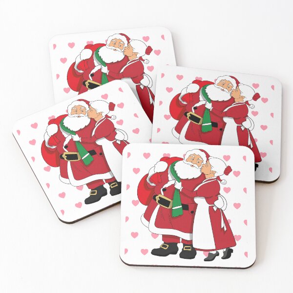 Item preview, Merry Christmas, Mrs and Mr Claus showing love designed and sold by TravelAl.