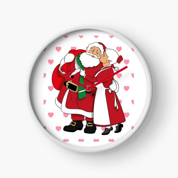 Item preview, Merry Christmas, Mrs and Mr Claus showing love designed and sold by TravelAl.