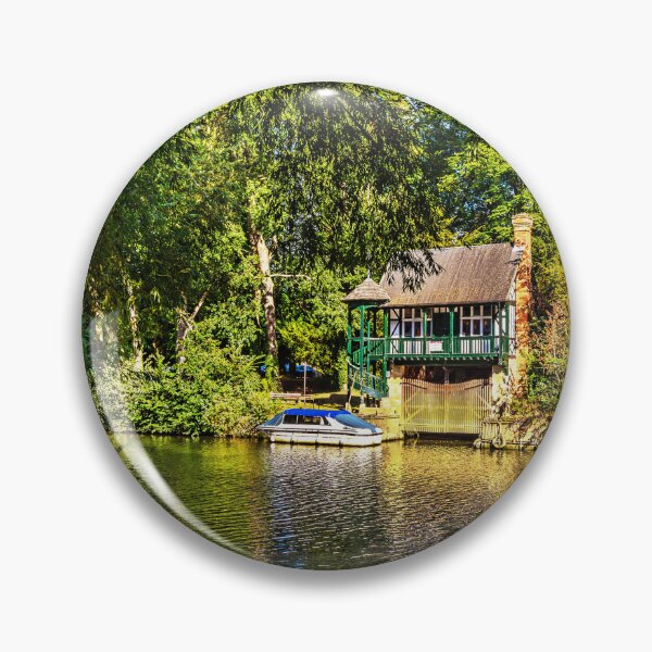 Item preview, A Picturesque Boathouse Near Benson designed and sold by IanWL.
