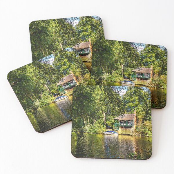 Item preview, A Picturesque Boathouse Near Benson designed and sold by IanWL.