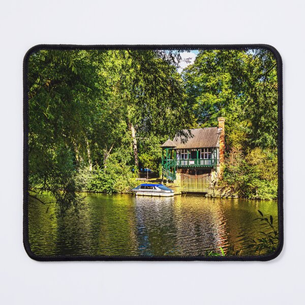 Item preview, A Picturesque Boathouse Near Benson designed and sold by IanWL.