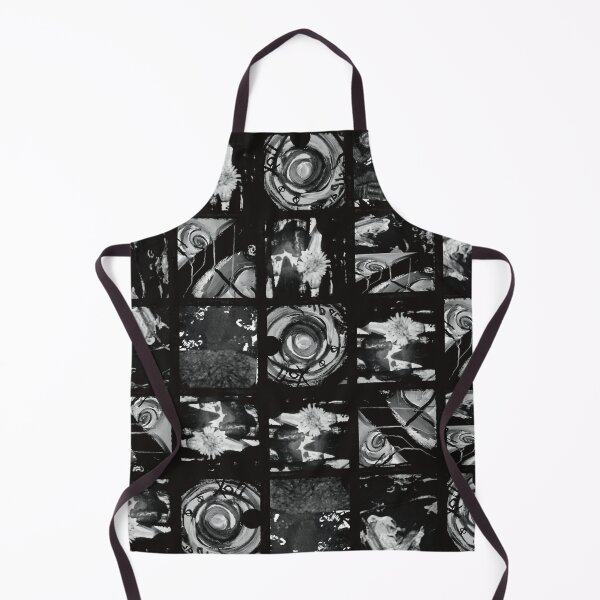 Item preview, Patchwork Pattern Abstract Art Black And White Edition designed and sold by Svetlana Horvat.