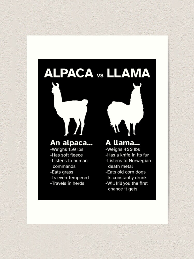 ALPACA vs LLAMA Know The Difference Save A Life